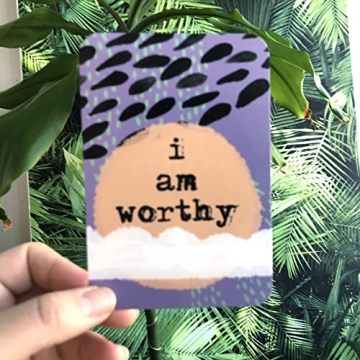 Less Anxiety Affirmation Cards - 45 Self-Care Cards for Relaxation