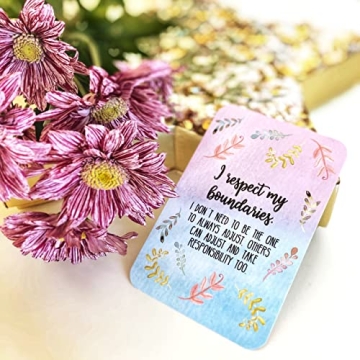 Less Anxiety Affirmation Cards - 45 Self-Care Cards for Relaxation