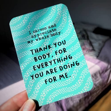 Less Anxiety Affirmation Cards - 45 Self-Care Cards for Relaxation