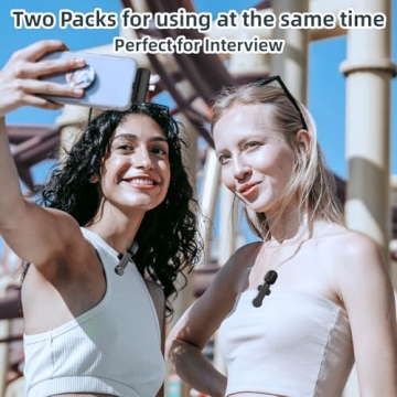 Wireless Lavalier Microphone for iPhone & Android