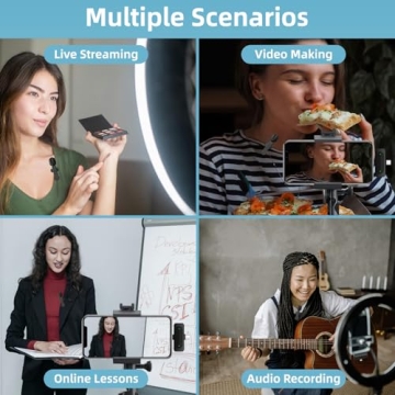 Wireless Lavalier Microphone for iPhone & Android