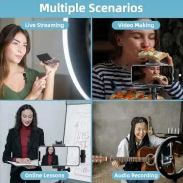 Wireless Lavalier Microphone for iPhone & Android