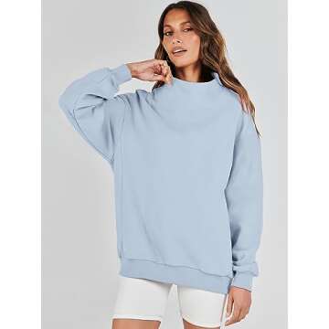 ANRABESS Oversized Sweatshirt for Women - Fall Fashion