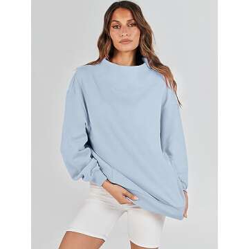 ANRABESS Oversized Sweatshirt for Women - Fall Fashion