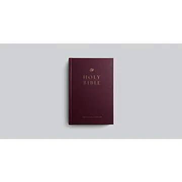 Elegant ESV Worship Bible in Burgundy for Churches and Gifts