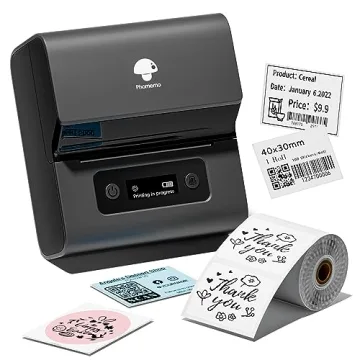 Phomemo M221: Portable Bluetooth Label Maker for Home & Business