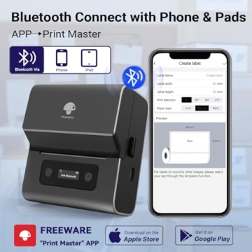 Phomemo M221 Portable Label Maker Thermal Printer