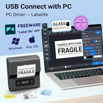 Phomemo M221 Portable Label Maker Thermal Printer