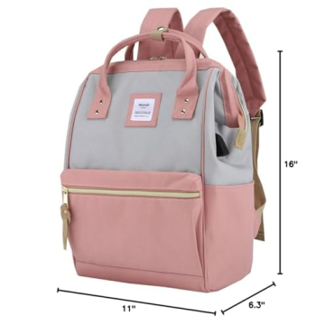 Stylish Himawari Laptop Backpack with USB Port