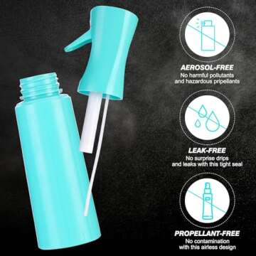 Continuous Spray Bottle for Hair and Home Use