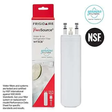Frigidaire WF3CB Puresource3 Refrigerator Water Filter, White, 1 Count (Pack of 1)