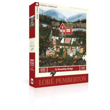 New York Puzzle Company - Loré Pemberton at Brambly Hedge - 500 Piece Jigsaw Puzzle for Adults by Loré Pemberton