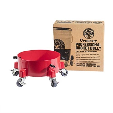 Chemical Guys ACC1001R Creeper Rolling Bucket Dolly for Car Washing, Detailing, Garage & More