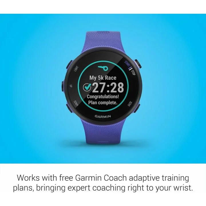 Garmin Forerunner 45S GPS Running Watch - Purple