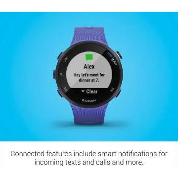 Garmin Forerunner 45S GPS Running Watch - Purple