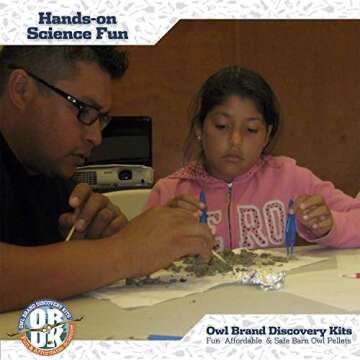 Owl Brand Discovery Kits Jumbo Owl Pellets for Dissection