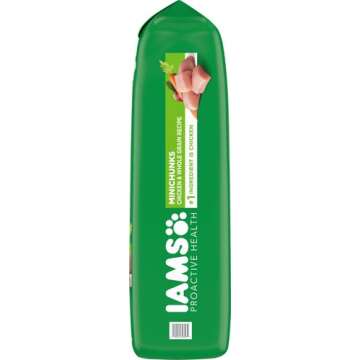 IAMS Proactive Health Minichunks Adult Dry Dog Food with Real Chicken, 40 lb. Bag