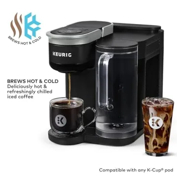 Enjoy Hot and Iced Drinks with Keurig K-Brew+Chill Coffee Maker