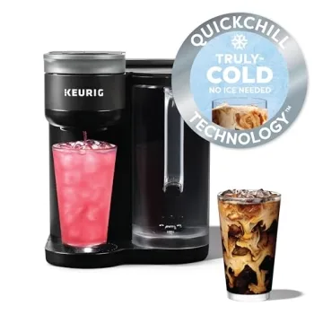 Enjoy Hot and Iced Drinks with Keurig K-Brew+Chill Coffee Maker