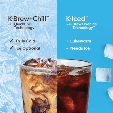 Enjoy Hot and Iced Drinks with Keurig K-Brew+Chill Coffee Maker
