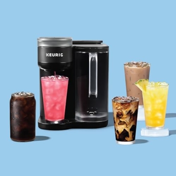 Enjoy Hot and Iced Drinks with Keurig K-Brew+Chill Coffee Maker