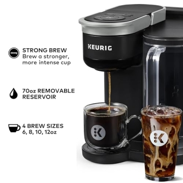 Enjoy Hot and Iced Drinks with Keurig K-Brew+Chill Coffee Maker