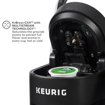 Enjoy Hot and Iced Drinks with Keurig K-Brew+Chill Coffee Maker