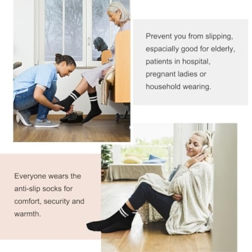 Comfortable Pilates Socks with Grips for Women