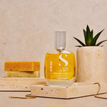 Alfaparf Milano Cristalli Liquidi Hair Oil Serum for All Hair Types