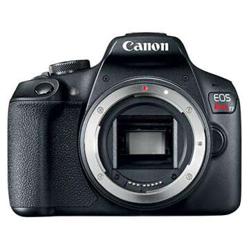 Canon EOS Rebel T7 Digital SLR Camera Body - High-Quality Imaging, Renewed