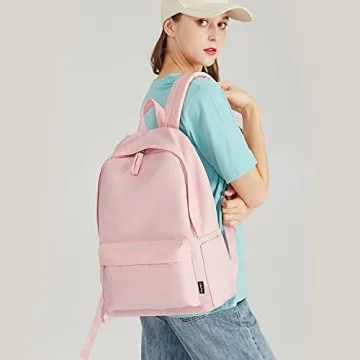 abshoo Lightweight Girls Backpack for School in Pink