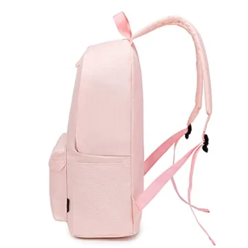 abshoo Lightweight Girls Backpack for School in Pink
