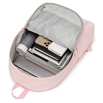 abshoo Lightweight Girls Backpack for School in Pink