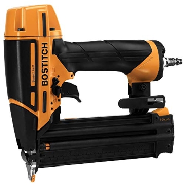 BOSTITCH Smart Point 18GA Brad Nailer Kit for Easy Woodworking