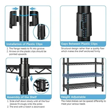 VIPEK V5 Portable Closet - Adjustable & Sturdy Rack