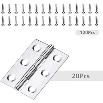 Durable Stainless Steel Hinges for DIY Projects