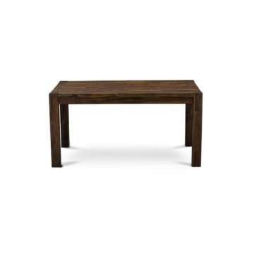 East West Furniture CN6-07-T Celina Dining Room Table - Rectangle Rustic Farmhouse Table , 36x60 Inch, Jacobean