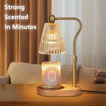 Seenlast Candle Warmer Lamp - Adjustable Height & Timer