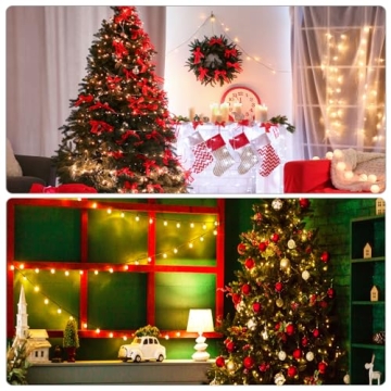 RELBRO 50 Pcs Heavy Duty Bronze Screw Hooks Indoor Outdoor