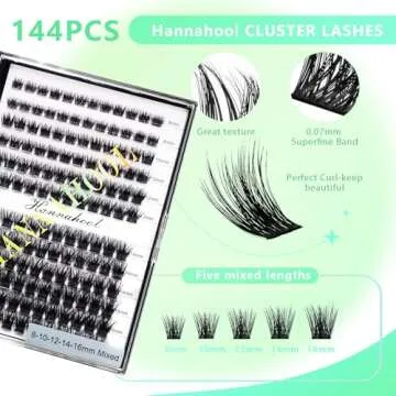 Hannahool 12rows-Mixed False Eyelashes for Dramatic Looks