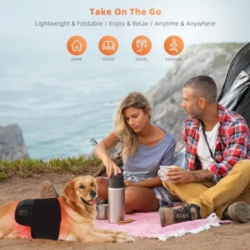 Hedynshine Red Light Therapy Pad for Pain Relief and Recovery