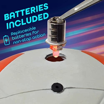 GlowCity Glow in The Dark Soccer Ball for Fun Play