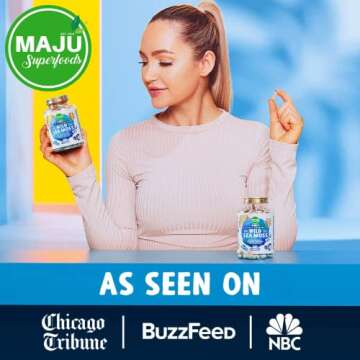 MAJU Organic Sea Moss Capsules - Thyroid & Immune Support
