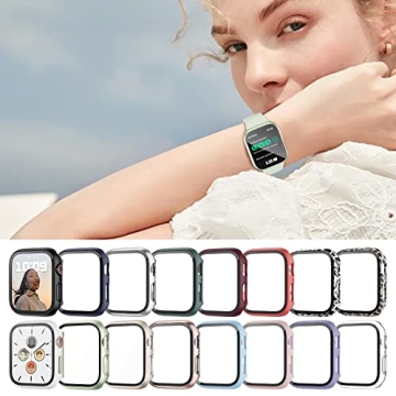 Haojavo 16 Pack Protective Cases for Apple Watch 45mm