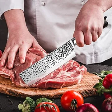 imarku Nakiri Knife - 7" Chef Vegetable Knife - Ergonomic Design