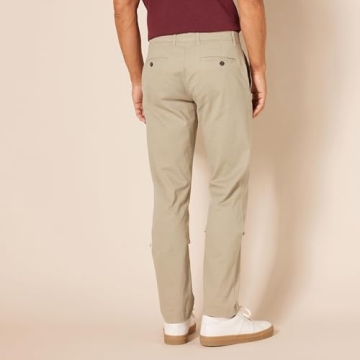 Amazon Essentials Slim-Fit Stretch Chinos – Tan 32W x 33L