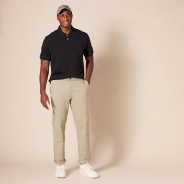 Amazon Essentials Slim-Fit Stretch Chinos – Tan 32W x 33L