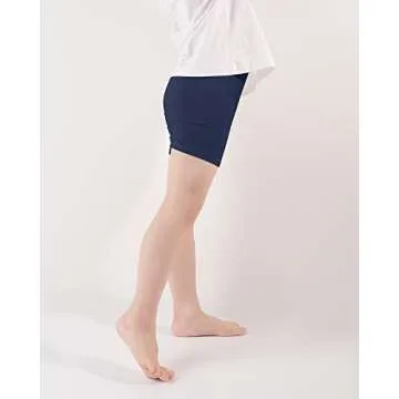 BOOPH Girls Bike Shorts - Comfortable & Stylish for Ages 5-14