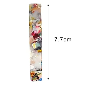 Stylish 6 Pcs Tortoise Shell Hair Barrettes for Women