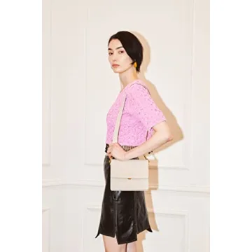 Buy JW PEI Women's Mini Flap Crossbody in Ivory Lizard